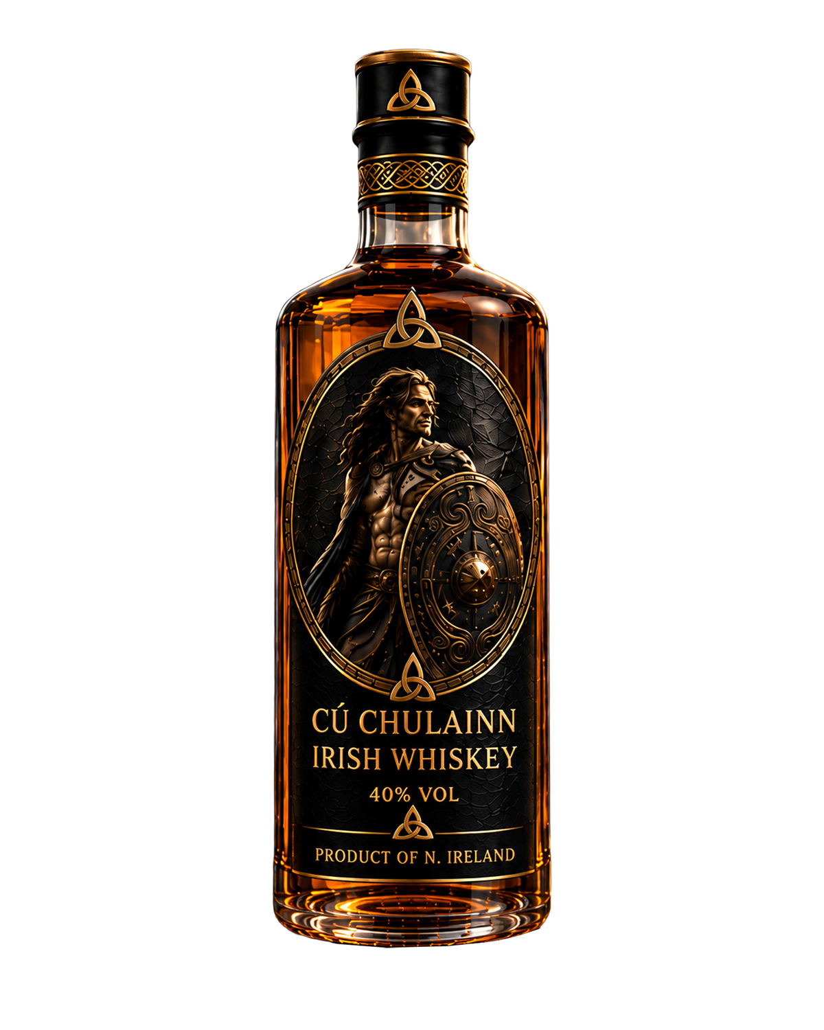 Cú Chulainn Irish Whiskey 700ml bottle, Kneecap Drinks