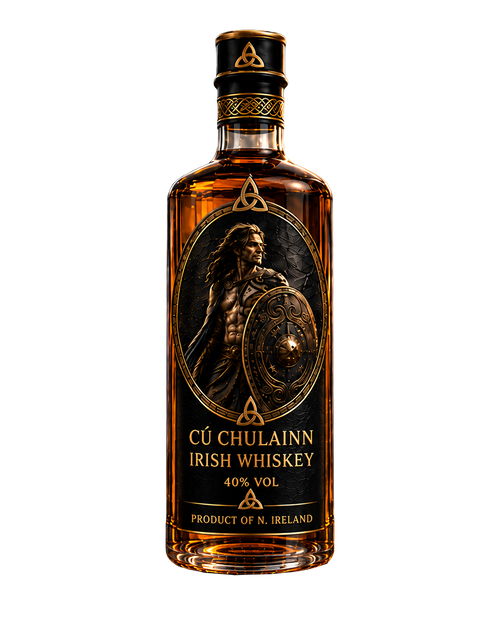 Cú Chulainn Irish Whiskey 700ml bottle, Kneecap Drinks