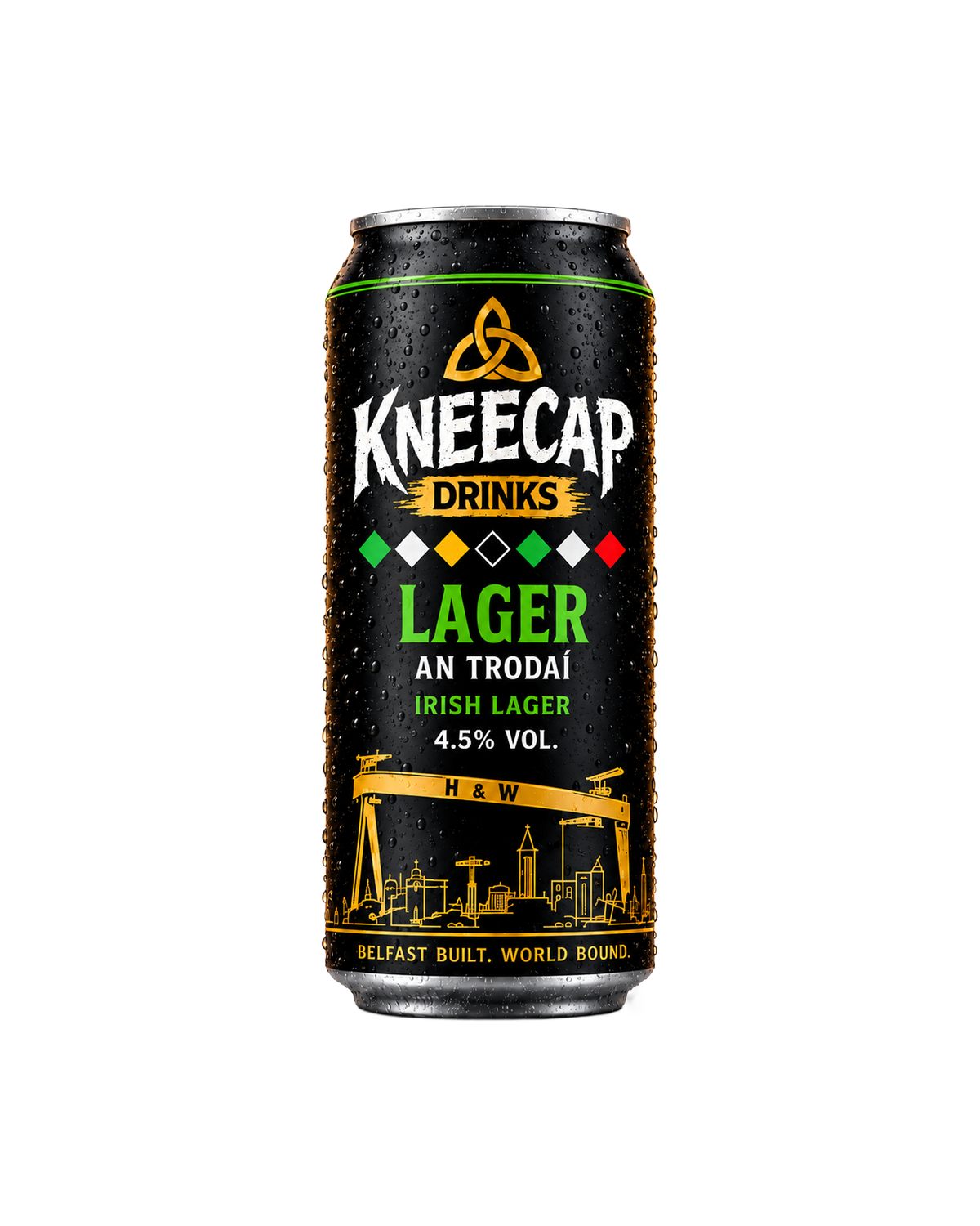 Kneecap Lager 440ml can, Kneecap Drinks