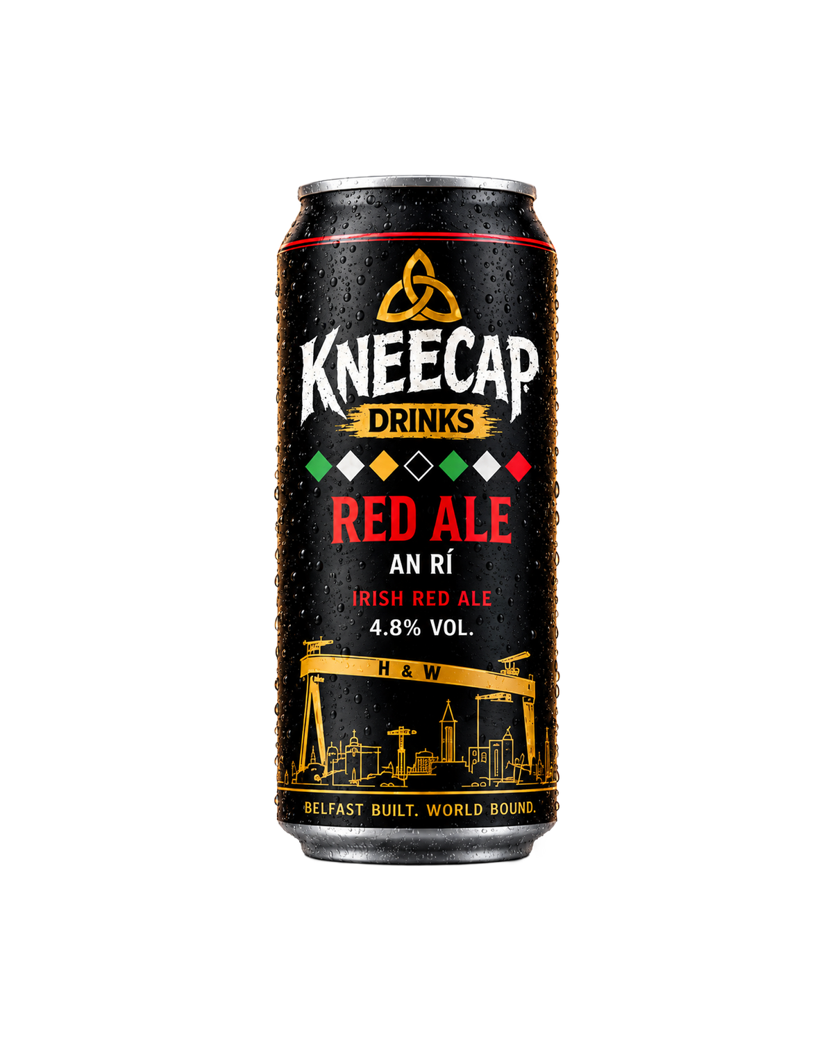 Kneecap Red Ale 440ml can, Kneecap Drinks
