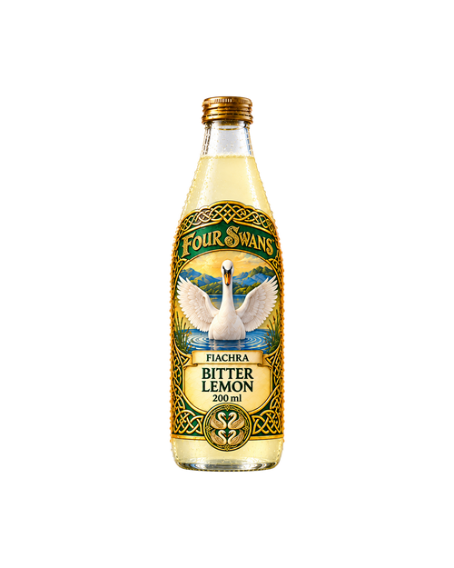 Four Swans Bitter Lemon 200ml bottle, Kneecap Drinks