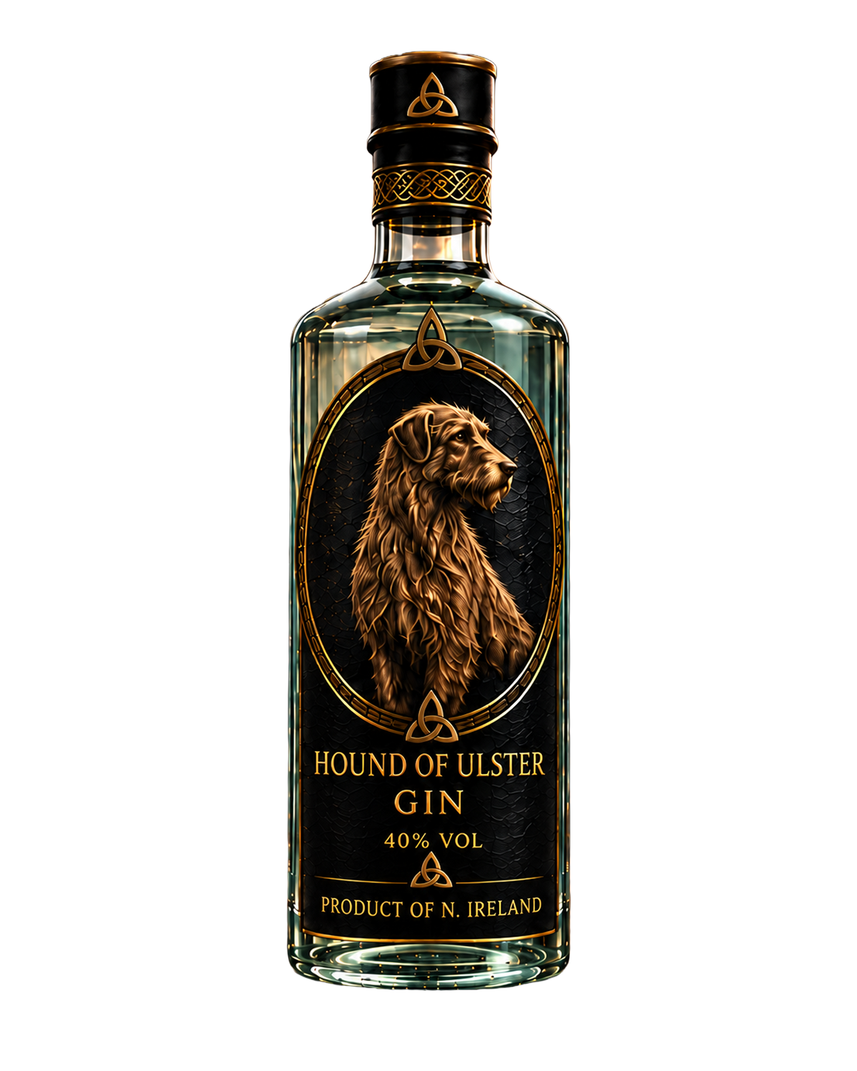 Hound of Ulster Gin 700ml bottle, Kneecap Drinks