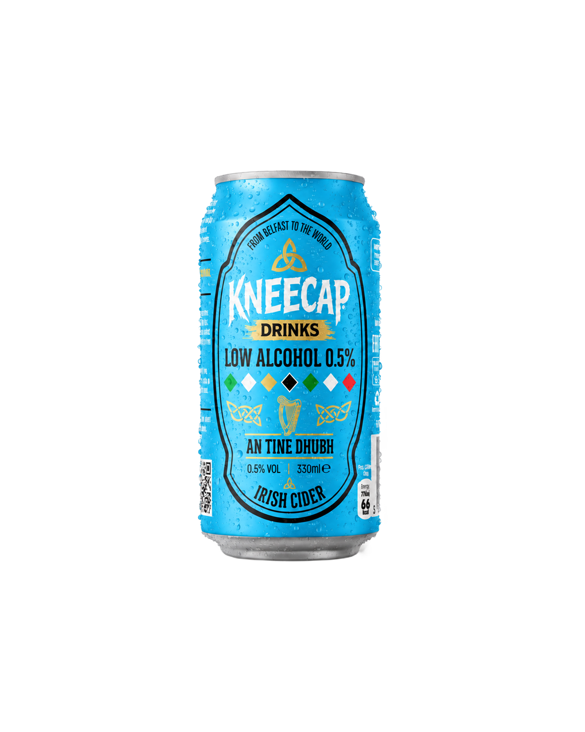 Kneecap Low Alcohol Cider 330ml can, Kneecap Drinks