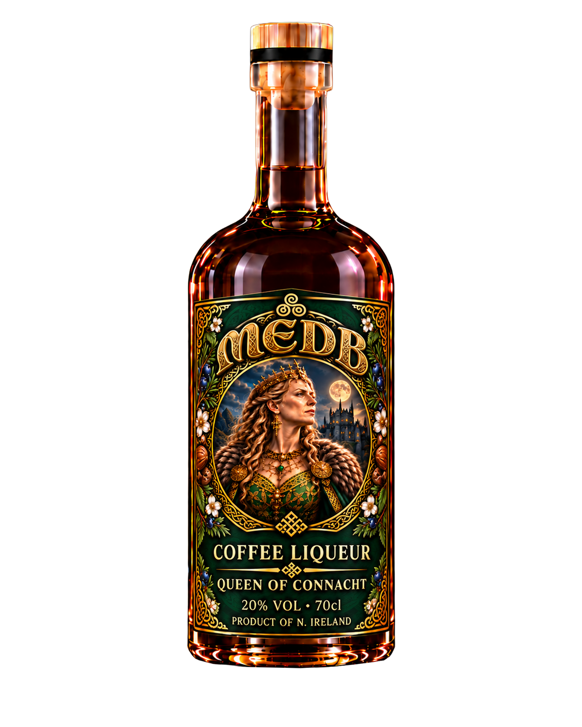 MEDB Coffee Liqueur 700ml bottle, Kneecap Drinks